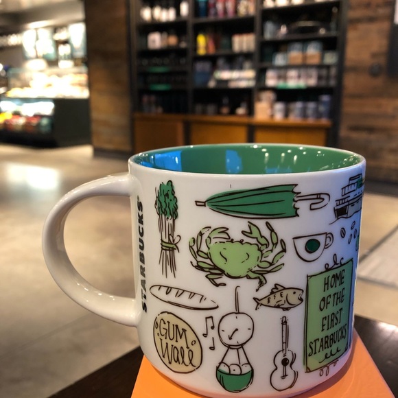 Starbucks BTS Collection Mug NIB Pike Place Market - Picture 2 of 3